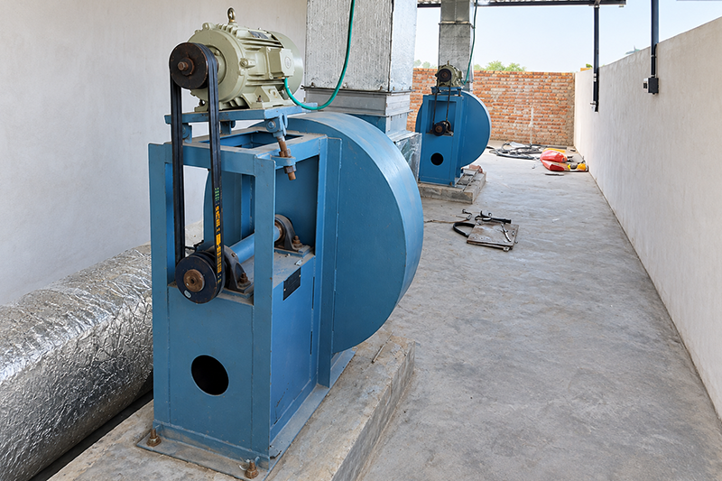 Blower for Phase 1 Bunker and Tunnel by Shakti Industries